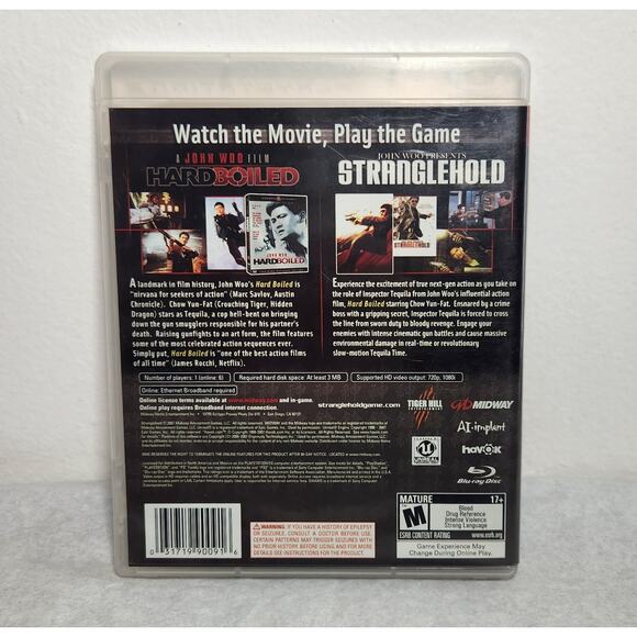 PS3 John Woo Presents Stranglehold Collector's Edition CIB 2007 VG Pre-owned - Picture 6 of 6